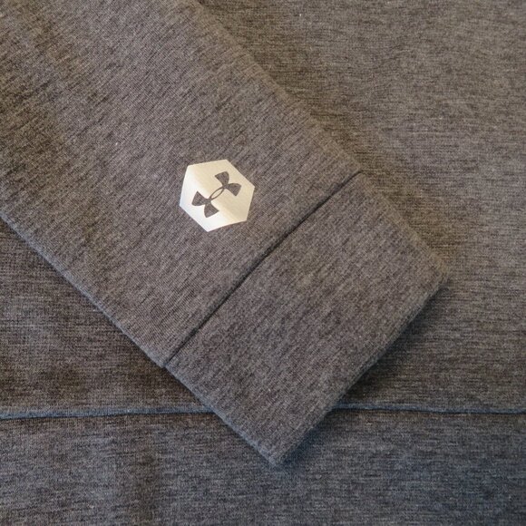 Under Armour Maryland Celliant Hoodie Terps Womens Small New Recovery NWT Gray - Picture 8 of 8